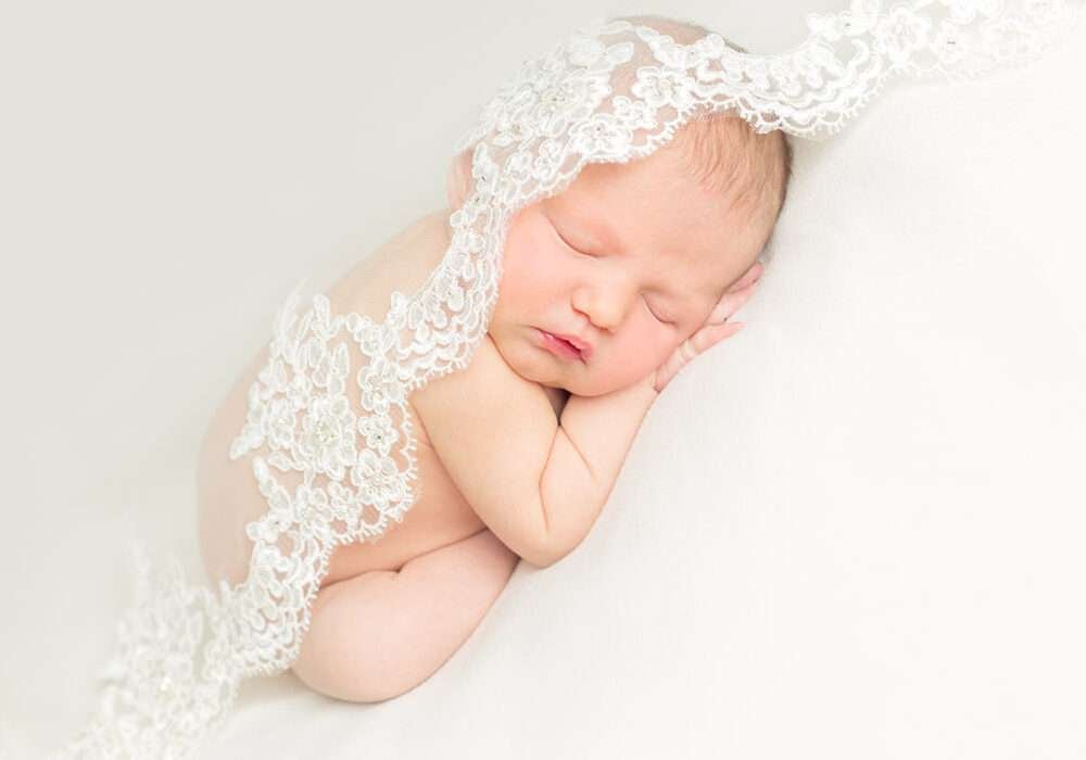 Newborn baby sleeping