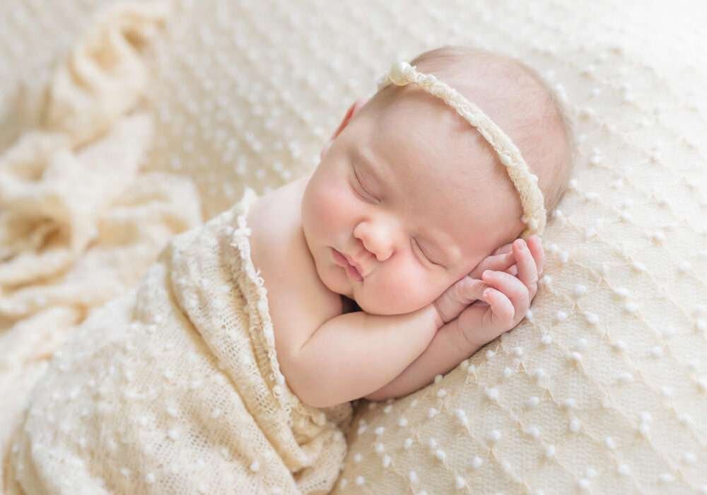 Newborn baby sleeping