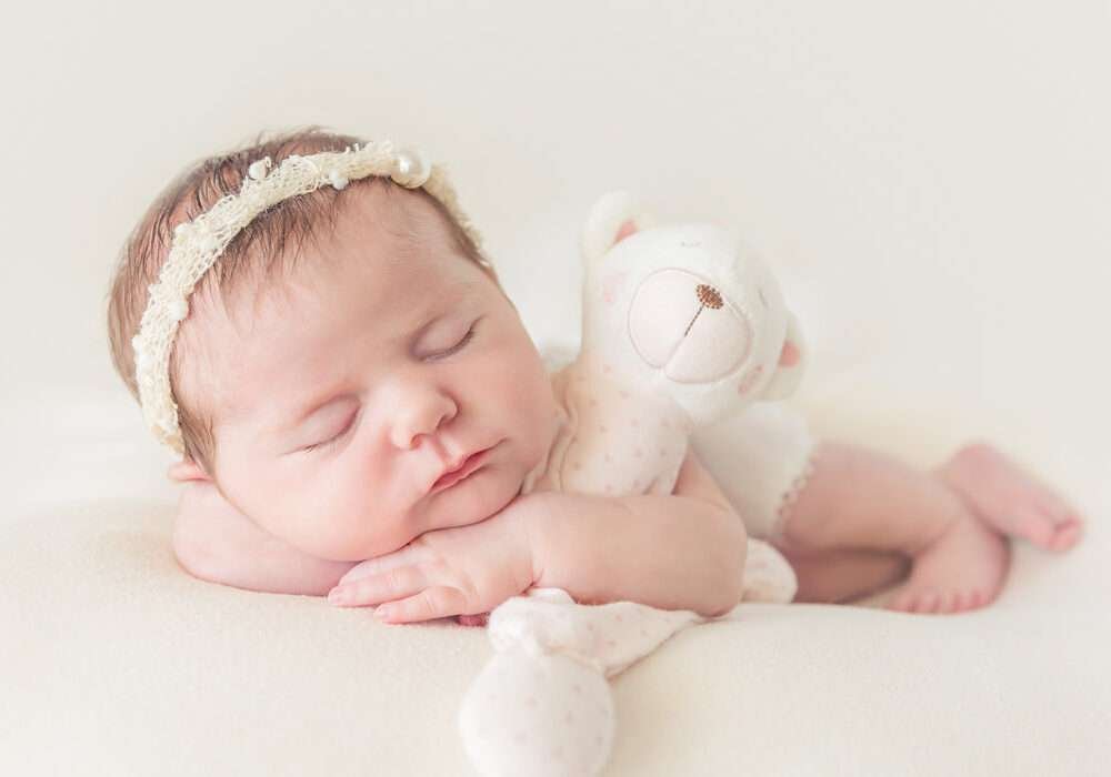 Newborn baby sleeping