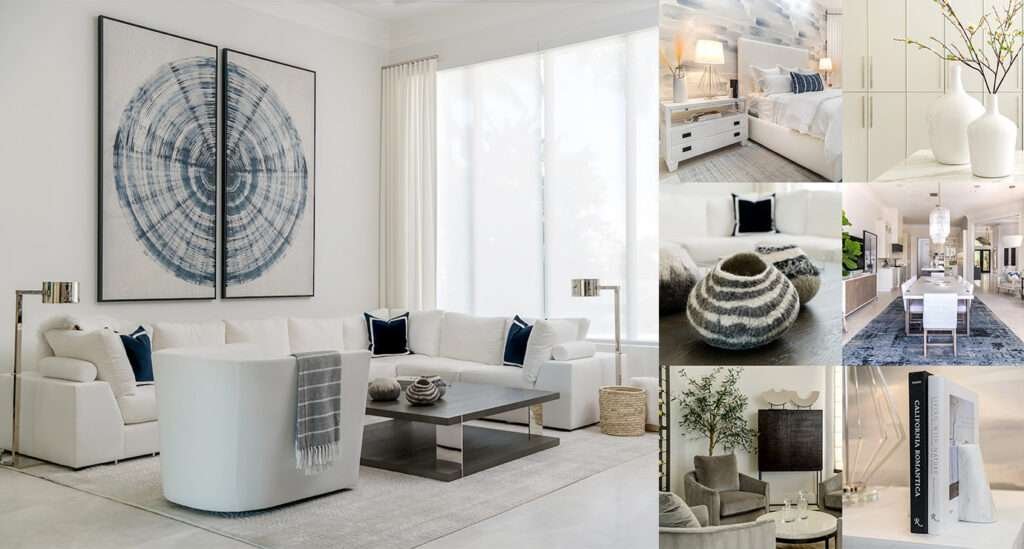 Interior design photography of modern residential properties